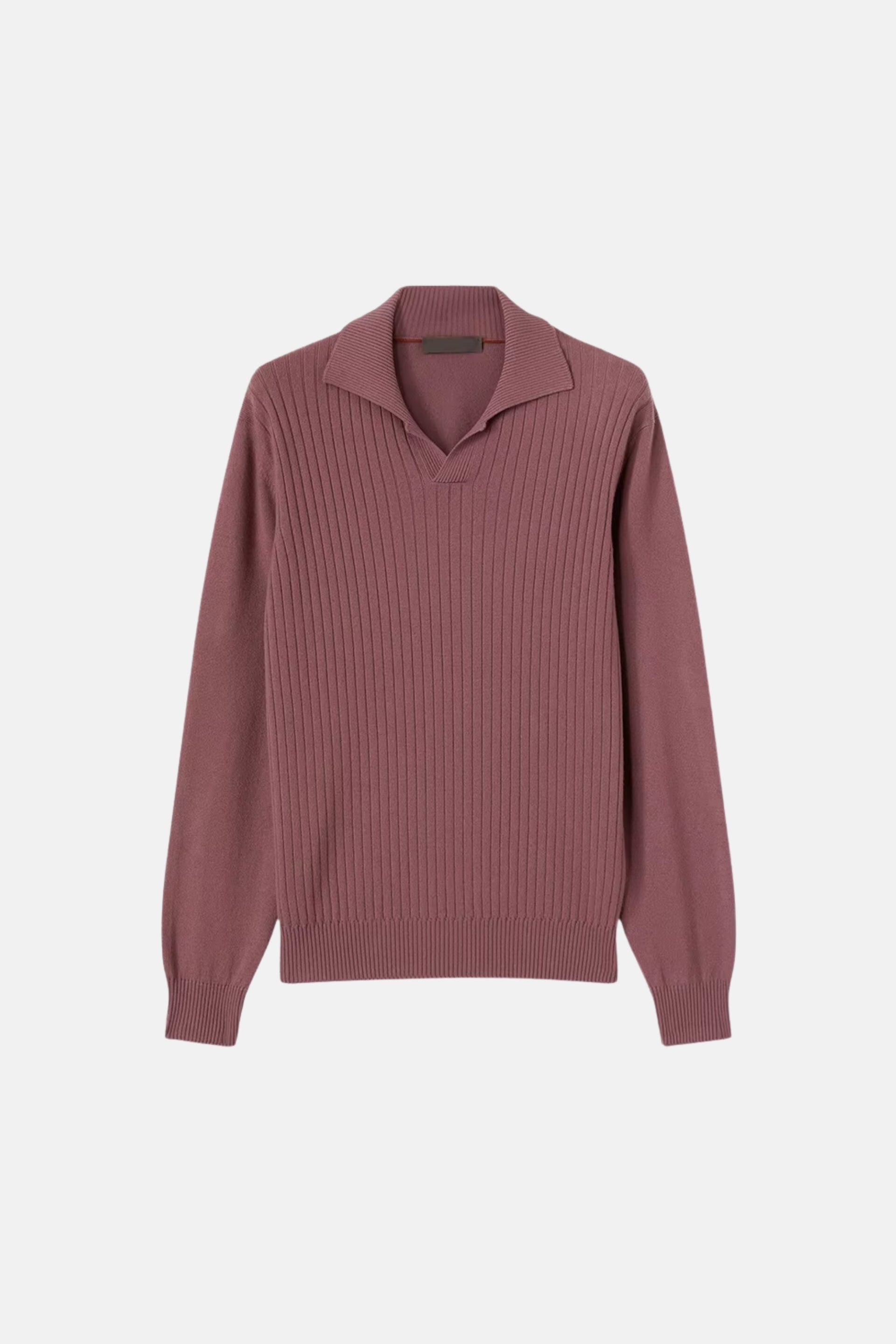 cashwool polo lang roze