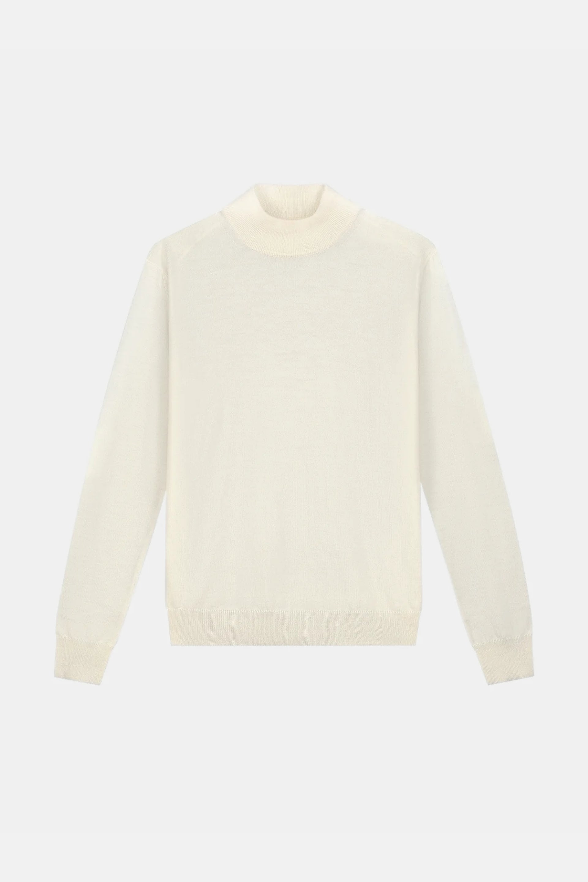 Portofino Kasjmier Mockneck – Ecru