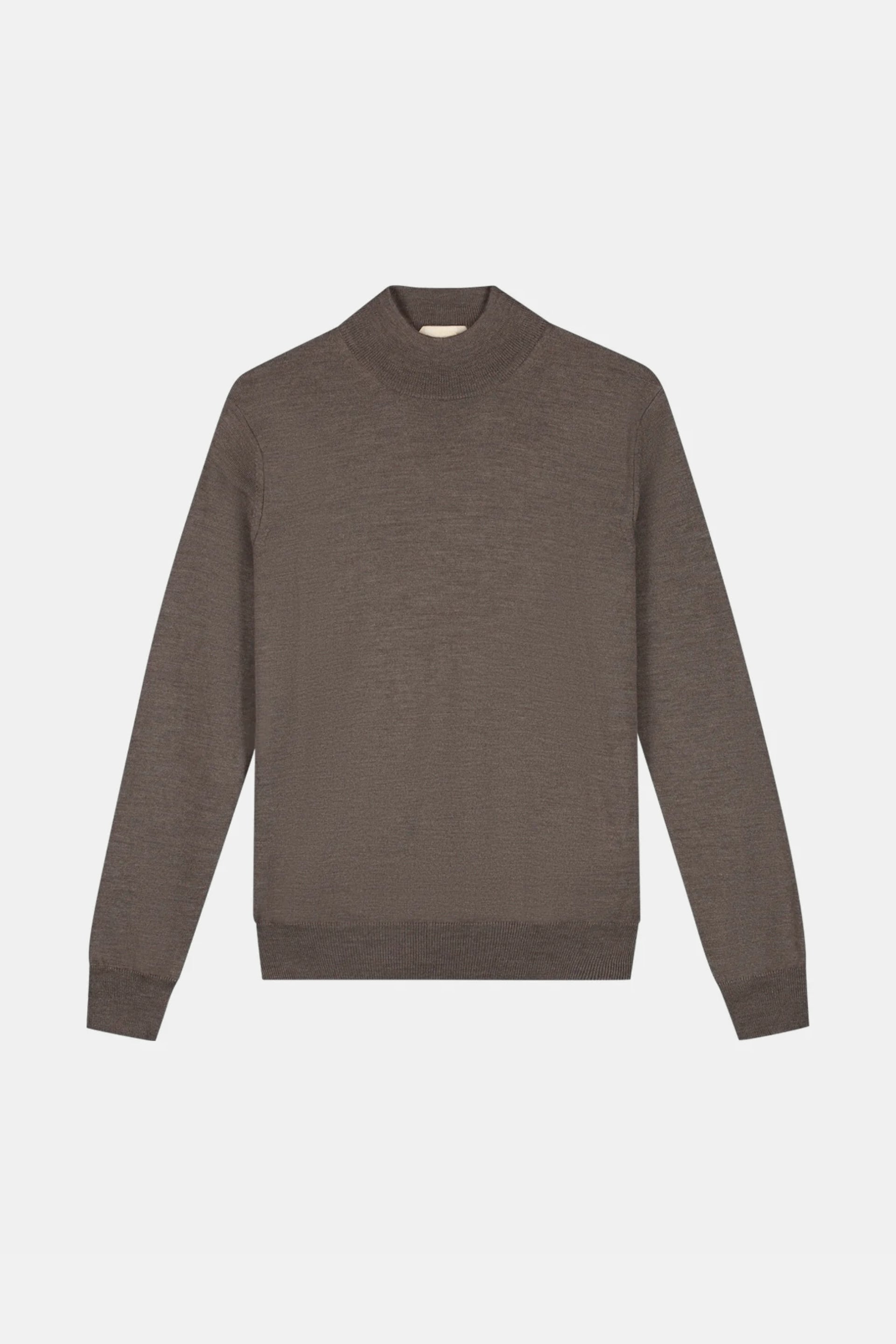 Portofino Kasjmier Mockneck – Mokka