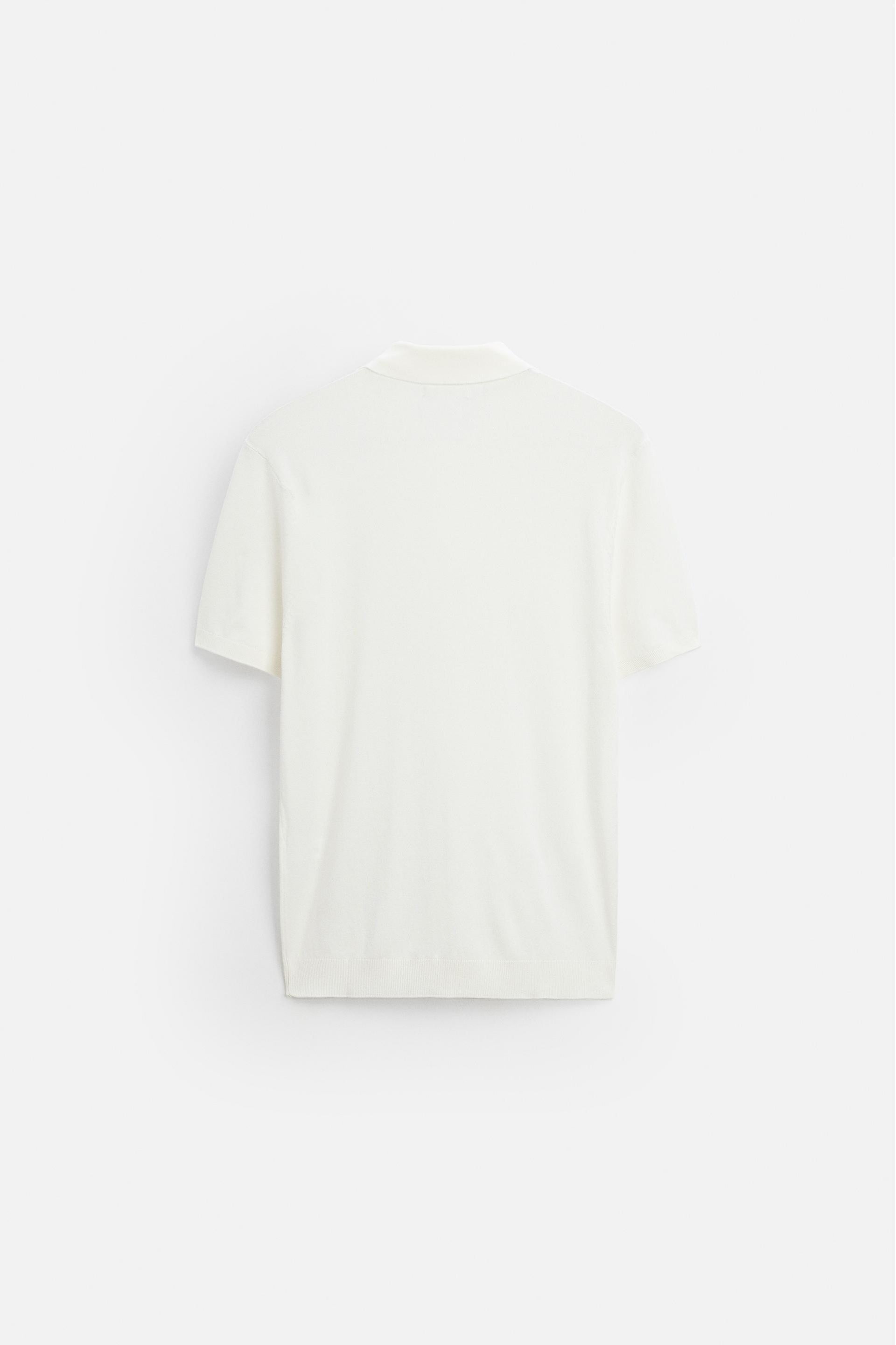 Firenze katoenen Polo - Ecru