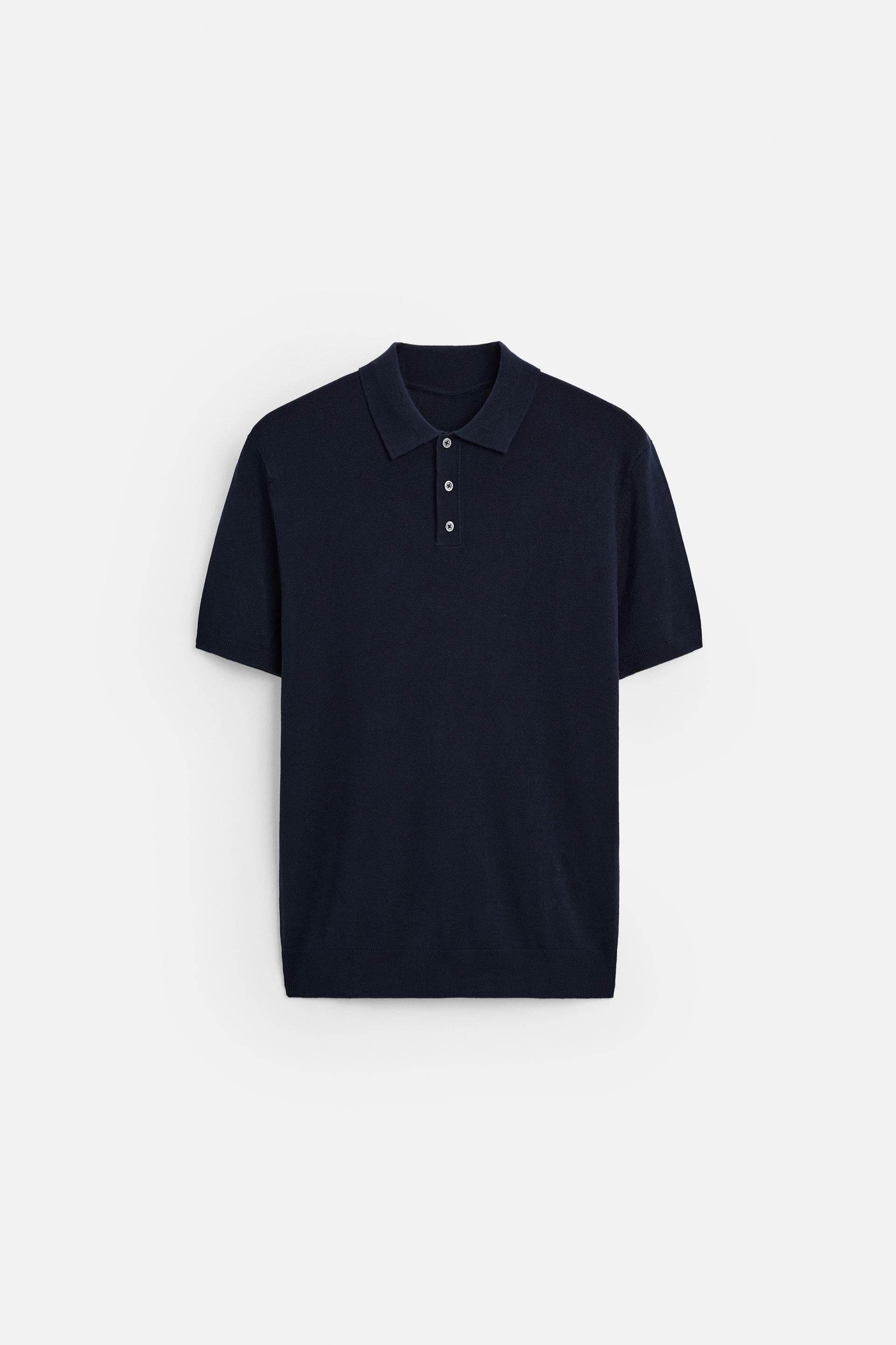 Firenze katoenen Polo - Marine
