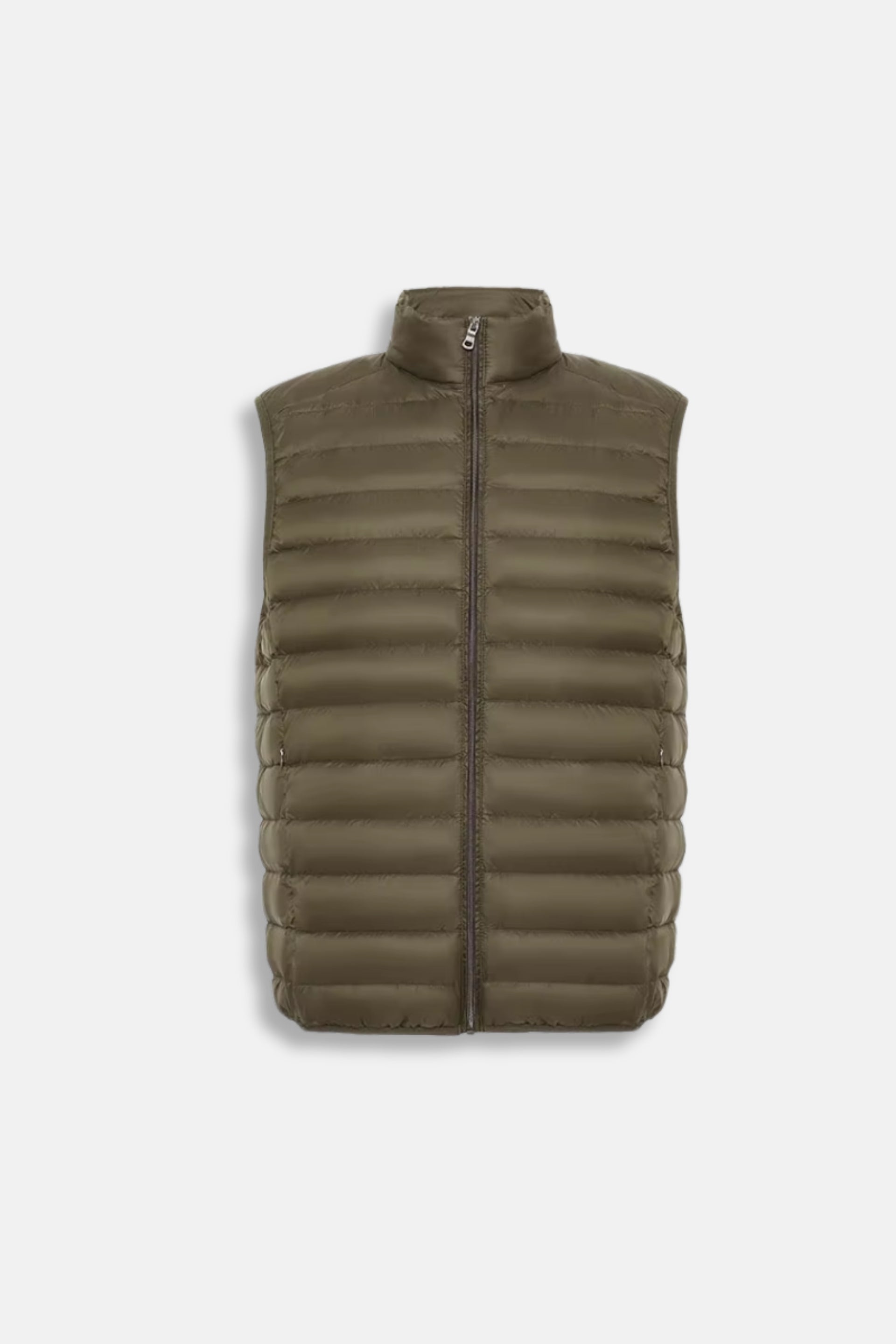 Gewatteerde bodywarmer 2 groen