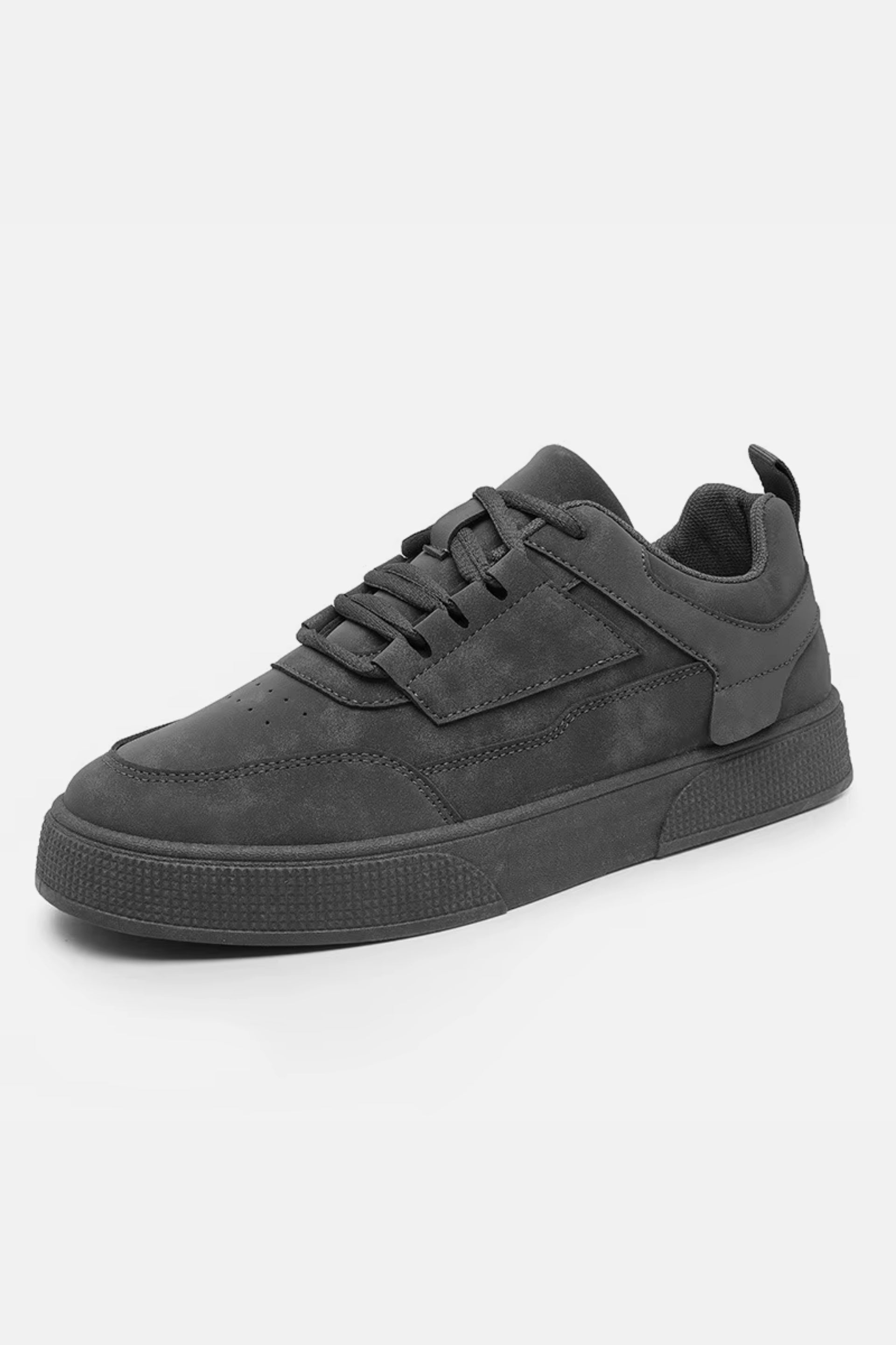 Suede sneakers grijs