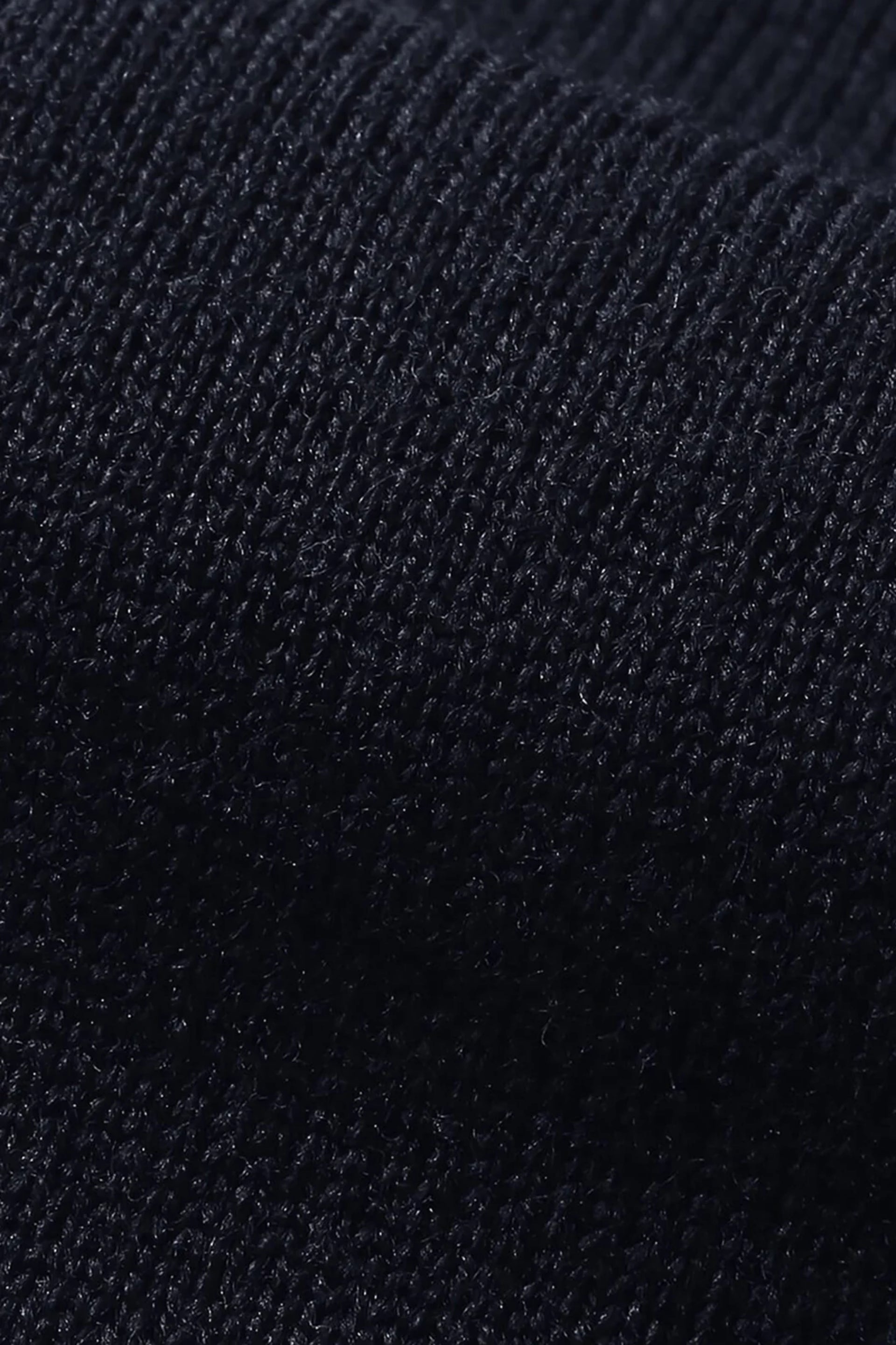Portofino Kasjmier Mockneck – Zwart