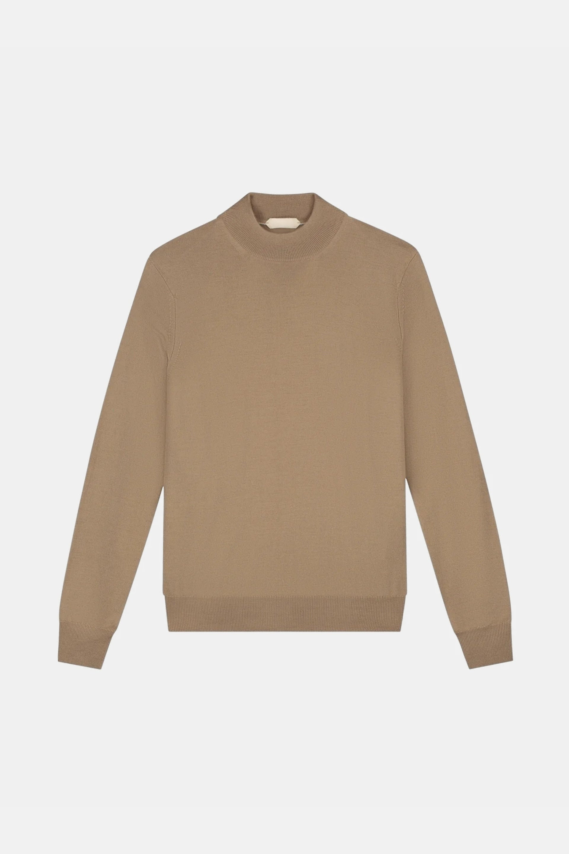 Portofino Kasjmier Mockneck – Karamel